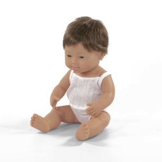 Miniland Doll Caucasian Down Syndrome 38 cm Boy