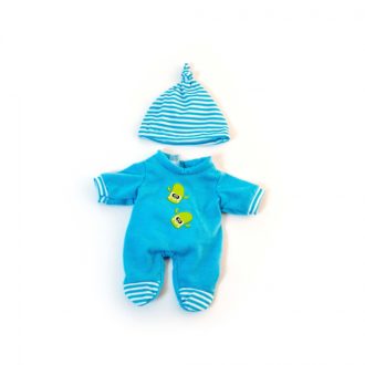 Cold Weather Blue Pj's for 21cm Miniland Doll