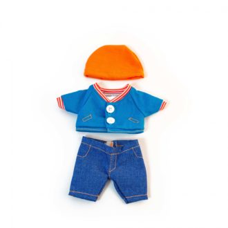 Mild Weather Jean Set for 21cm Miniland Doll