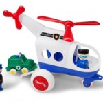 Police Helicopter with Figures