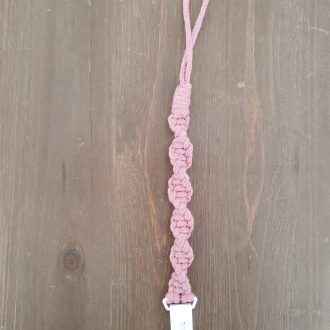 Pacifier Clip - Dusty Pink