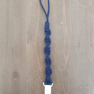 Pacifier Clip - Navy