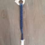 Teether - Wooden Bird and Navy Strap