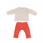 Knitted Sweater & Pants for 38cm Miniland Doll