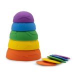 Ocean Stacking Cups Bright